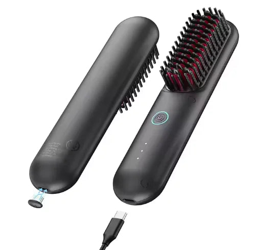 Mini Portable Wireless Hair Straightener